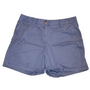 Magnolia Sugar Sky Blue Relaxed Shorts Size 10 P